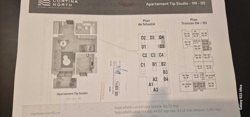 Aviatiei Pipera Cortina N -studio dublu lux -com0%- ocazie complex lux